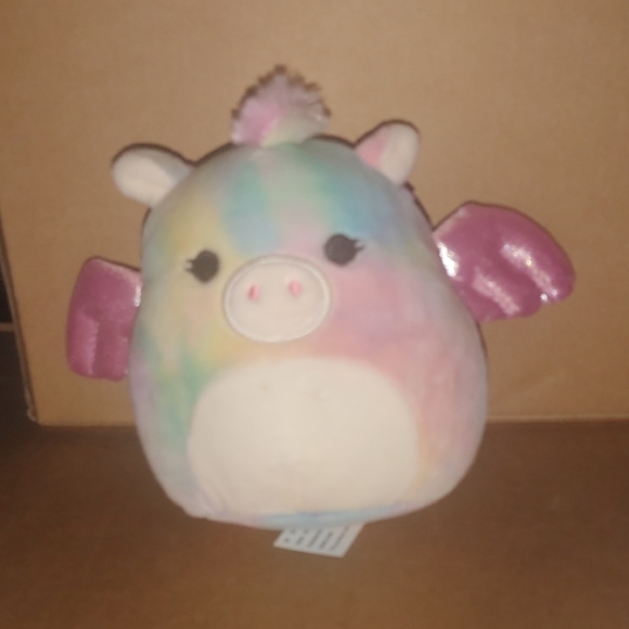 Squishmallow with Pink Wings - Picture 1 of 2